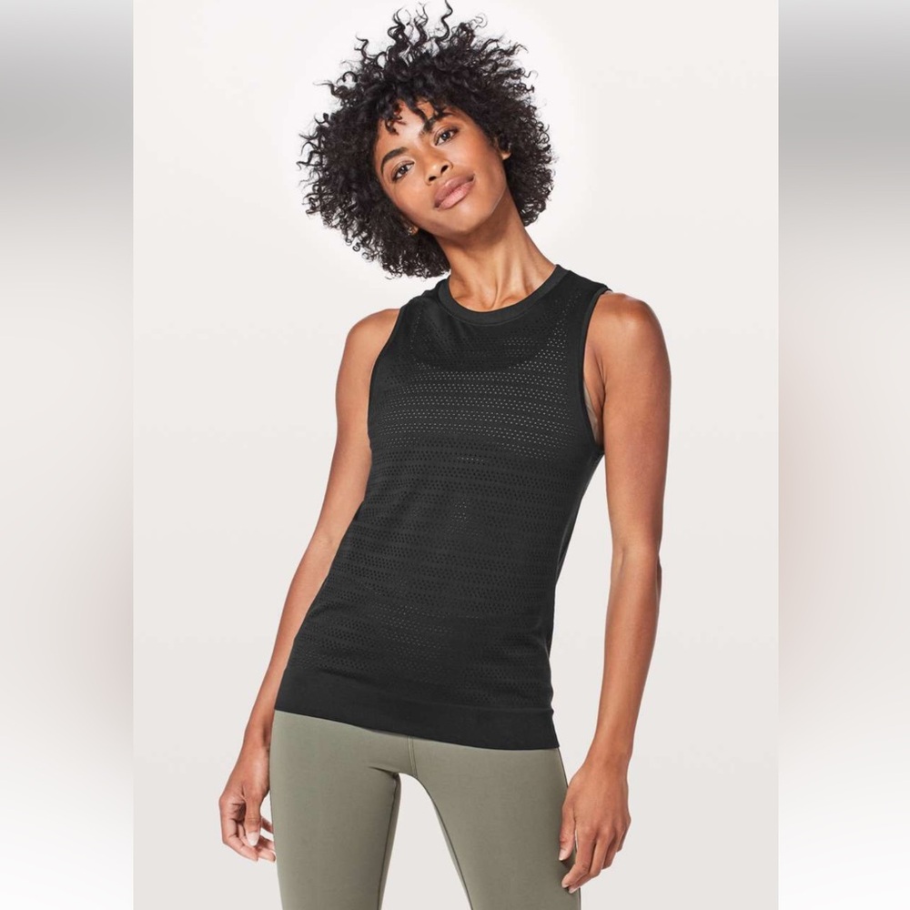 Lululemon Breeze By Muscle Tank Black